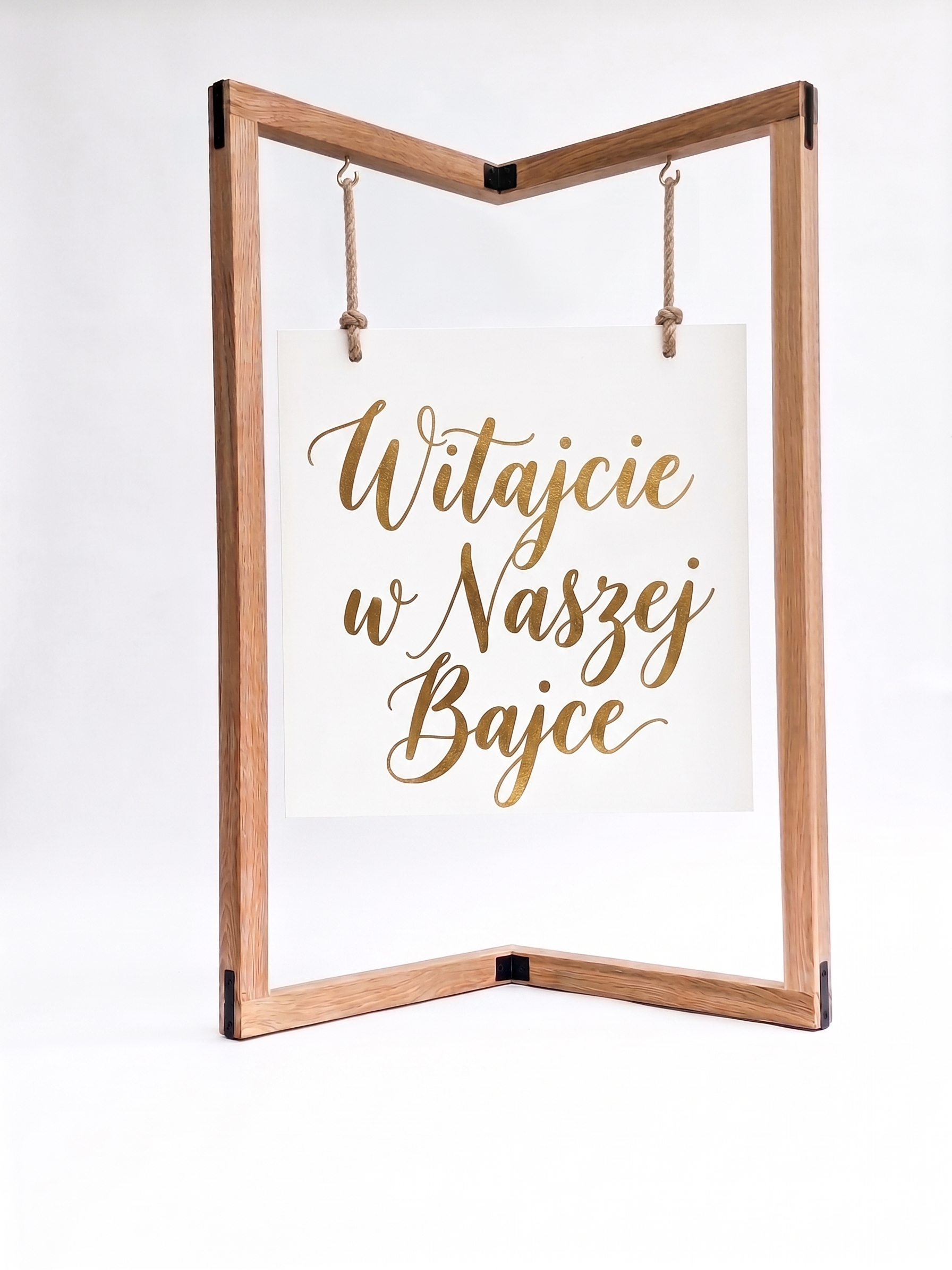 Stojak / witacz – wynajem na eventy 50x108cm - obrazek 3
